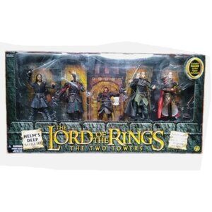 Helms Deep Battle Set Lord Of The Rings Two Towers Haldir Aragorn Action Figures